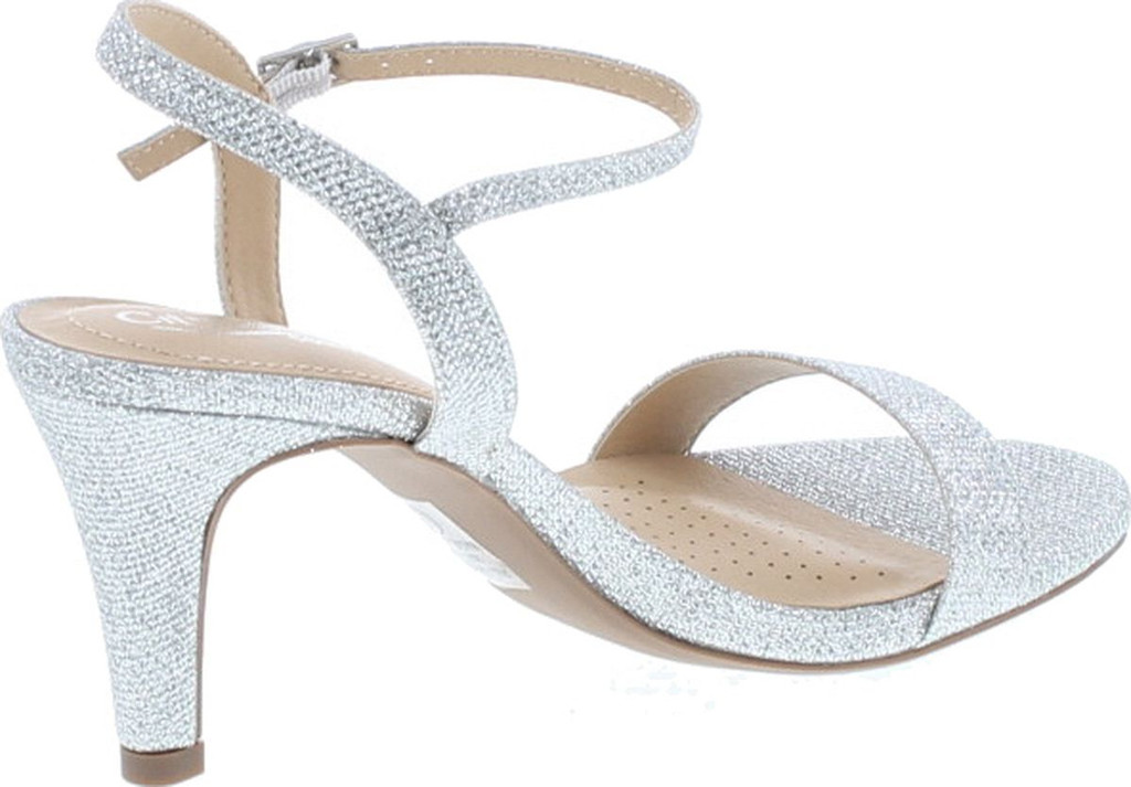 City Classified Womens Formal Evening Party Lace Ankle Strap Peep Toe Stiletto High Heel Pumps