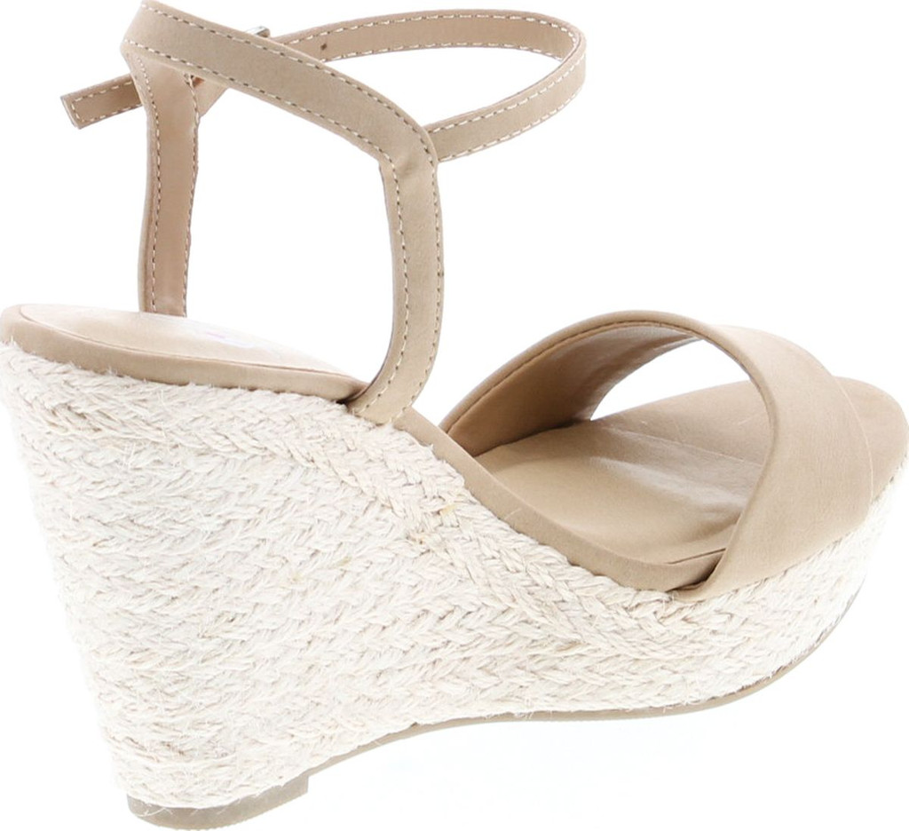Delicious Womens Freesia Fashion Wedge Espadrille Sandals