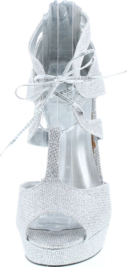 Qupid Women's Gaze-450 Platform Dress Sandal