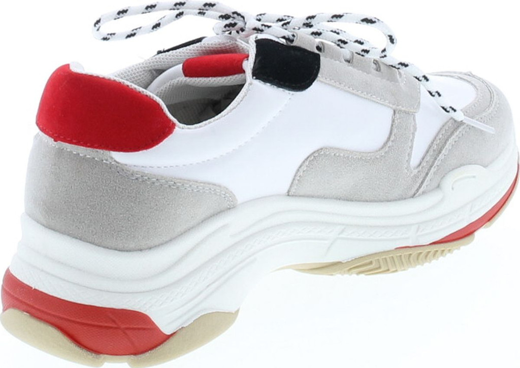 Yoki Womens Fashion Chunky Heavy Triple Sole Tubuler Trendy Dad Sneaker Trainers