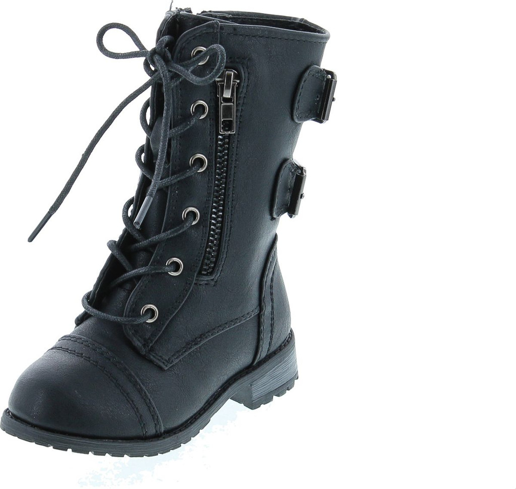 baby girl lace up boots