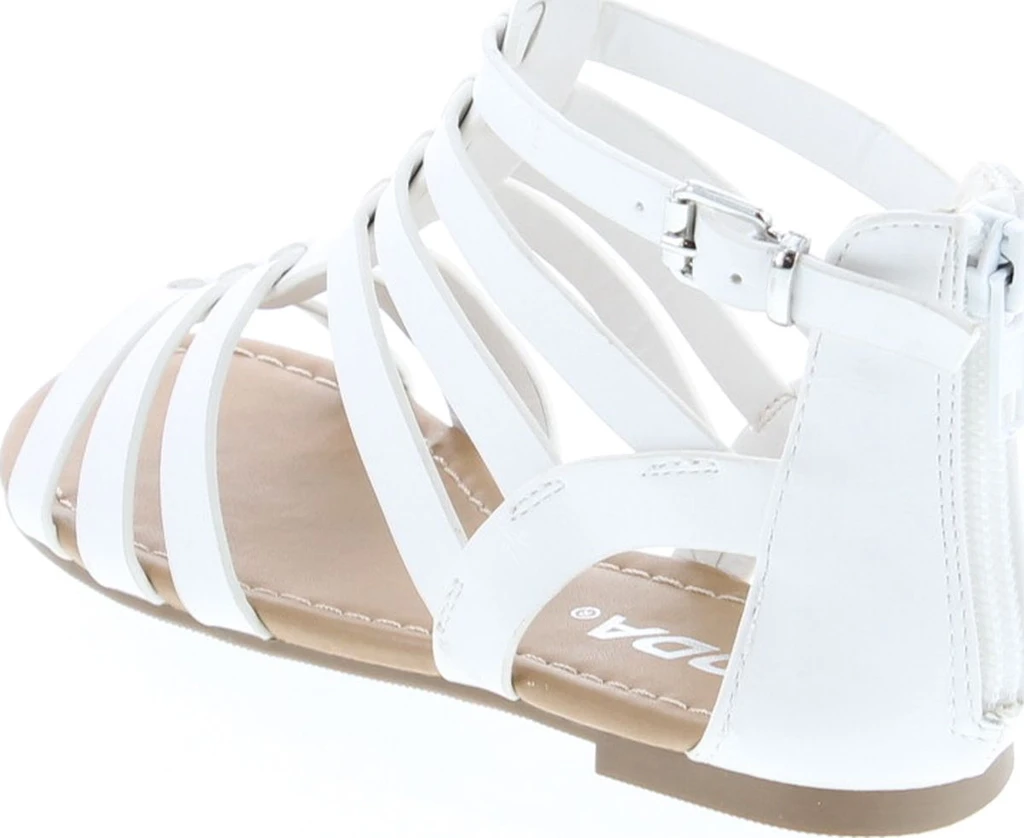 Soda Dixon 2A Little Girls Strappy Peep Toe Gladiator Sandals