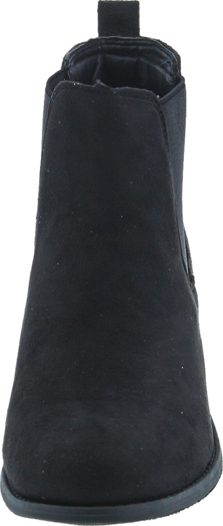 Refresh Women's Tildon-03 Low Heel Slip On Solid Ankle Boot