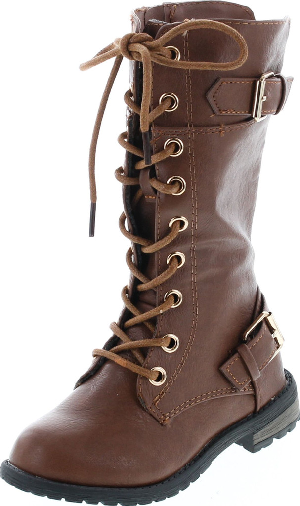 kids lace up boots