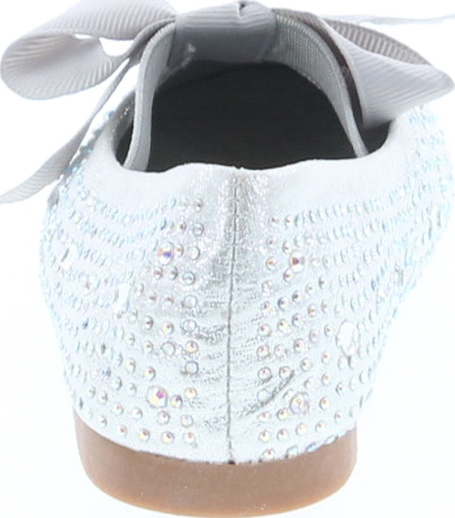 Blossom Girl Lili Sparkle Rhinestones Cute Strap Little Baby Toddler Dress Flat Shoes
