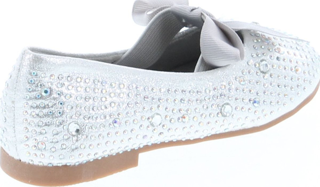 Blossom Girl Lili Sparkle Rhinestones Cute Strap Little Baby Toddler Dress Flat Shoes