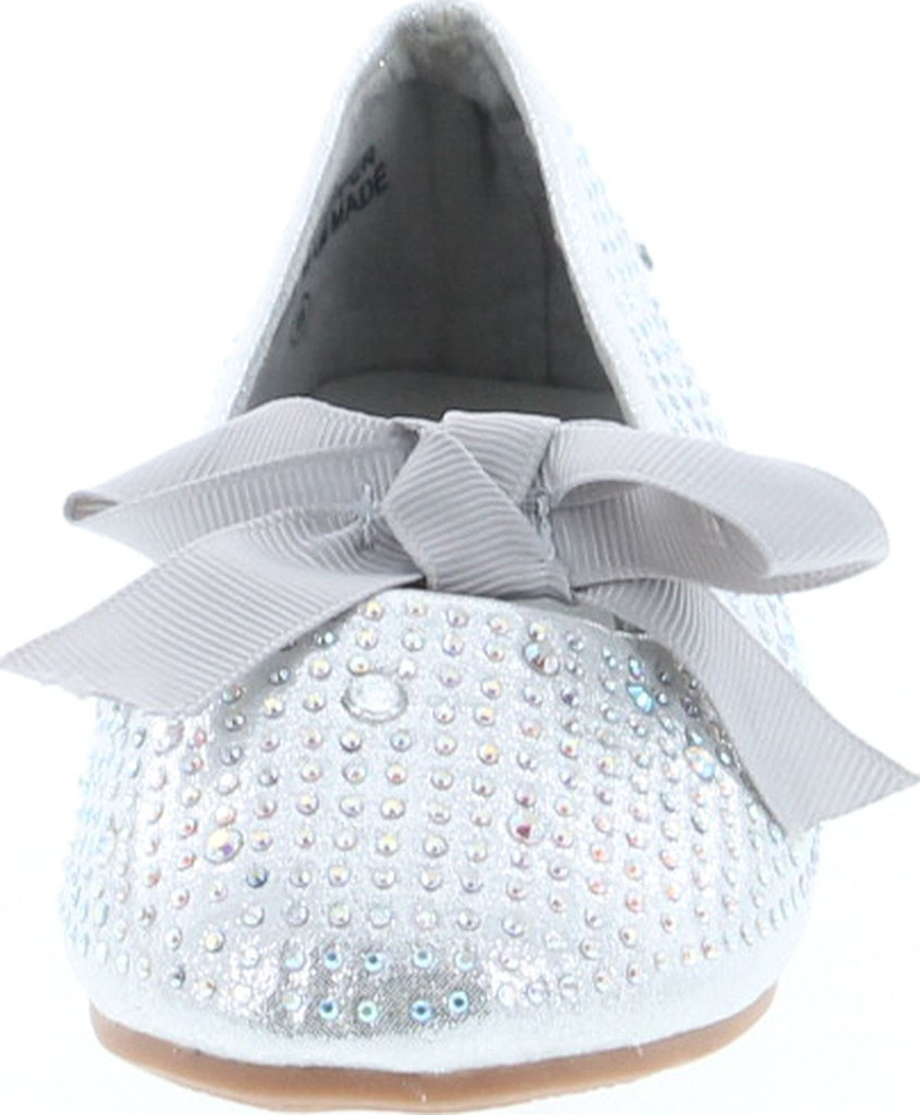 Blossom Girl Lili Sparkle Rhinestones Cute Strap Little Baby Toddler Dress Flat Shoes