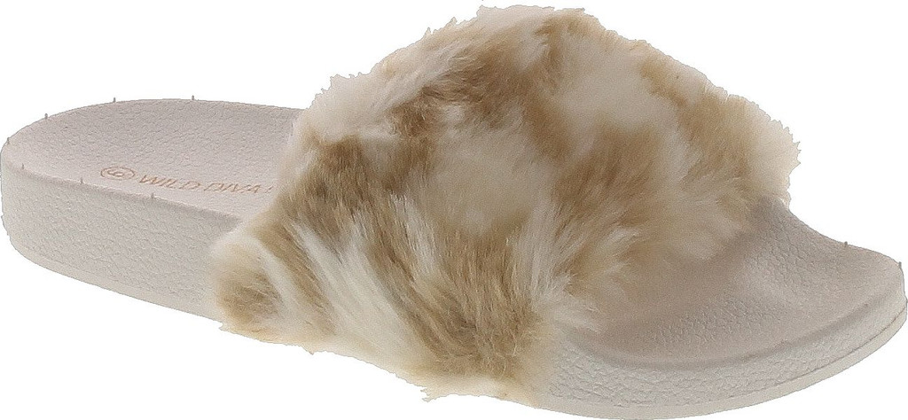 Wild Diva Lounge Womens Matty-01 Fashion Slides Sandals