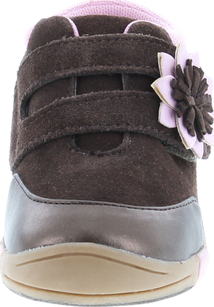 Jumping Jacks Girls Baby Flower Lightweight First Walker Shoes