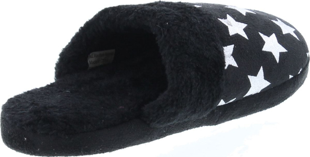 Static Footwear Girls Fluffy Slip On Warm House Slippers