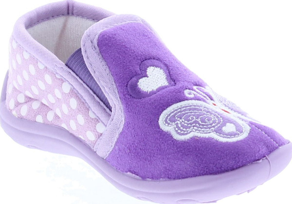 Static Footwear Girrls Warm House Slip On Slippers
