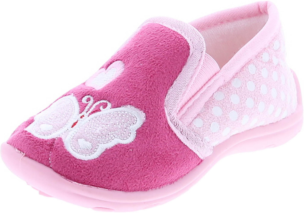 Static Footwear Girrls Warm House Slip On Slippers