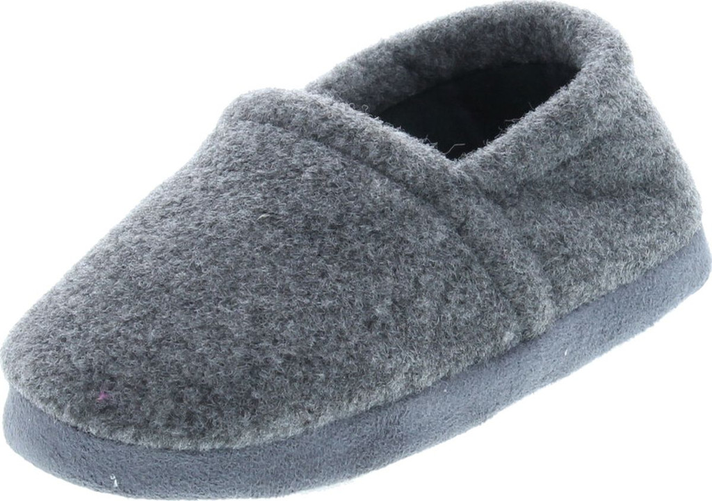 Static Footwear Kids Felt Slip On Warm House Slippers