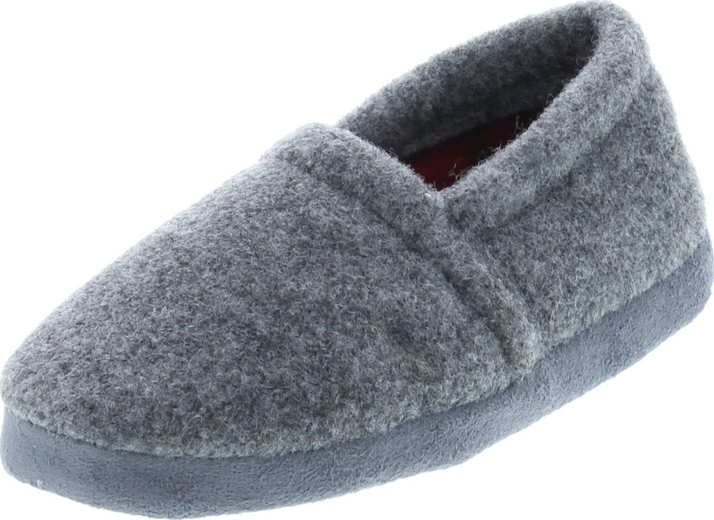 Static Footwear Kids Felt Slip On Warm House Slippers