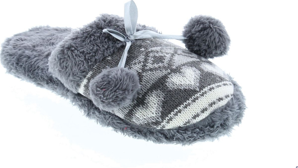 Static Footwear Womens Slip On Fashion Warm House Slippers