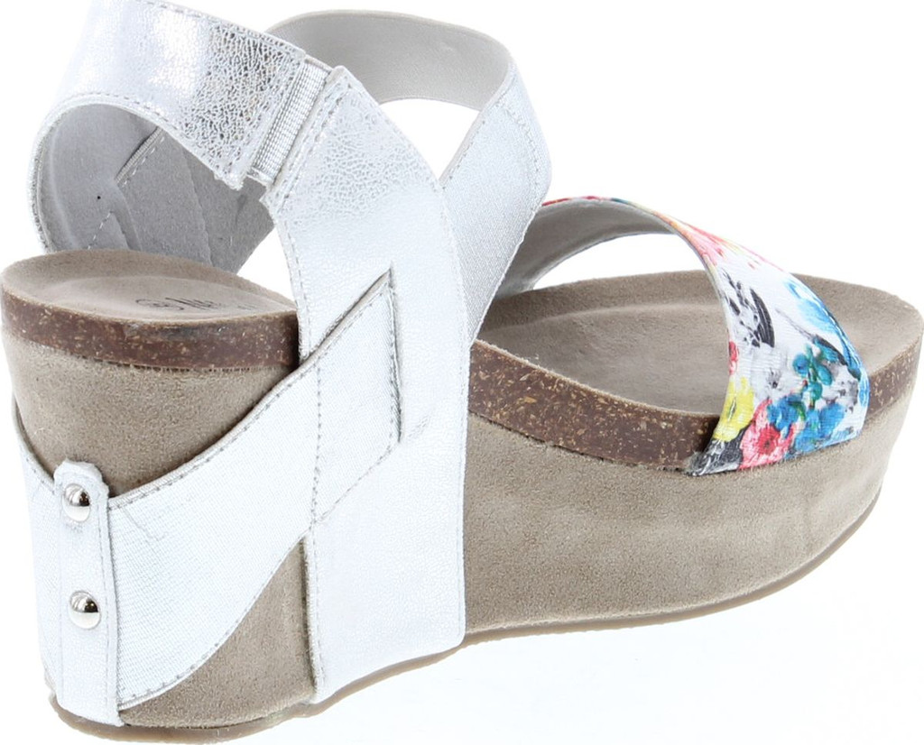 Nature Breeze Womens Truce-01 Wedge Sandals