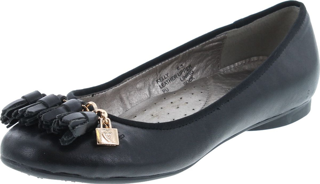 Mr Lorens Womens Leather Martina Fashion Flats Shoes