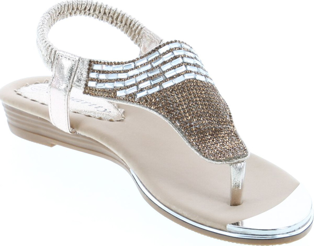 Lucita Womens Glitz Fashion Sandals