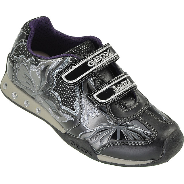 Geox Girls' Jockern Light Up Sneaker