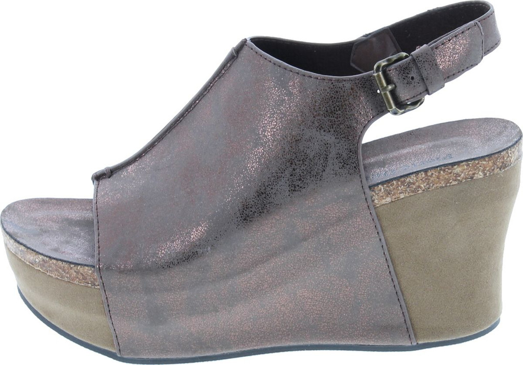 Pierre Dumas Hester-14 Women Low Wedge With An Adjustable Side Buckle Sandals