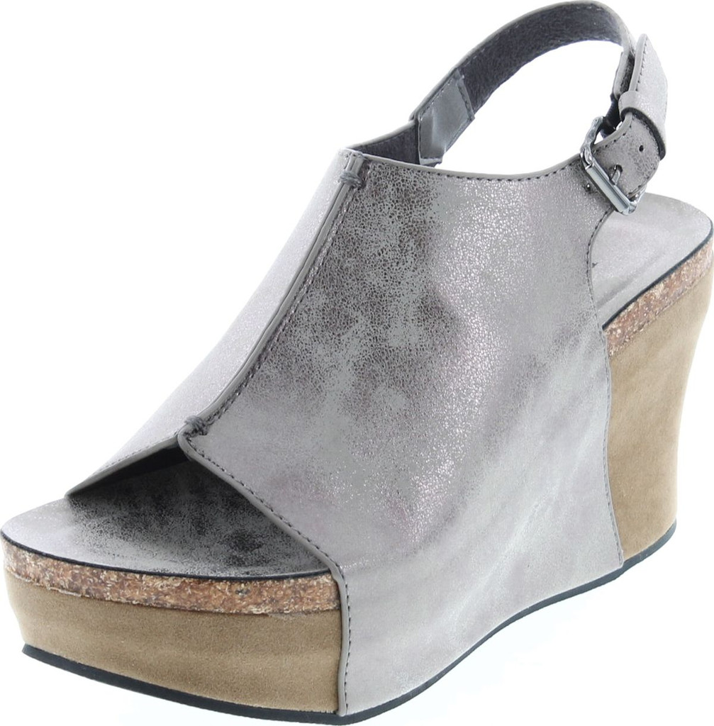 Pierre Dumas Hester-14 Women Low Wedge With An Adjustable Side Buckle Sandals