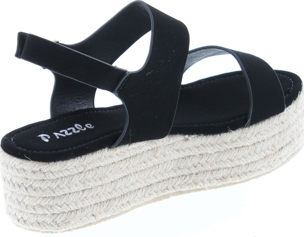 Bella Luna Espadrille-03 Women Espadrille Slingback Flatform Platform Gladiator Sandal