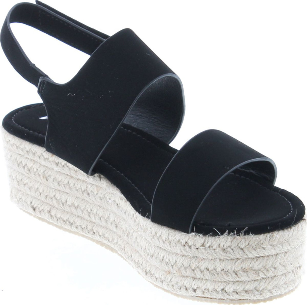 Bella Luna Espadrille-03 Women Espadrille Slingback Flatform Platform Gladiator Sandal