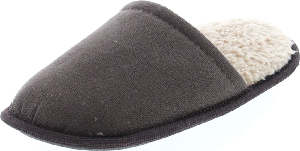 Static Footwear Kids Open Back Slip On Warm House Slippers