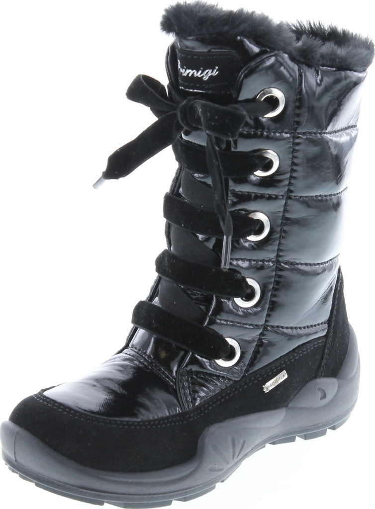 Primigi Girls Lace Up Fashion Waterproof Winter Boots