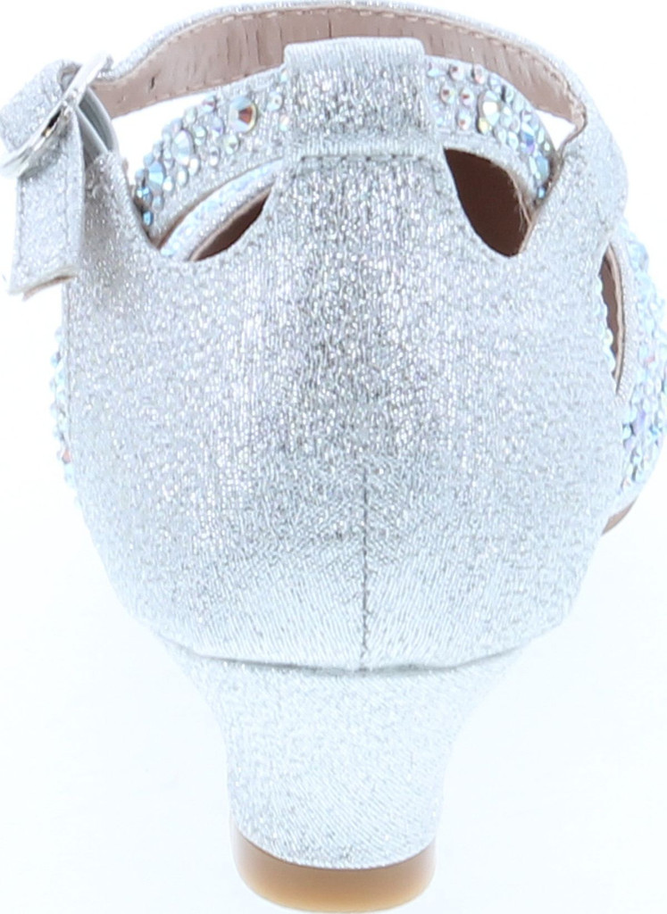 Bella Marie Girls Hunts-11K Low Heel Dress Party Sandals