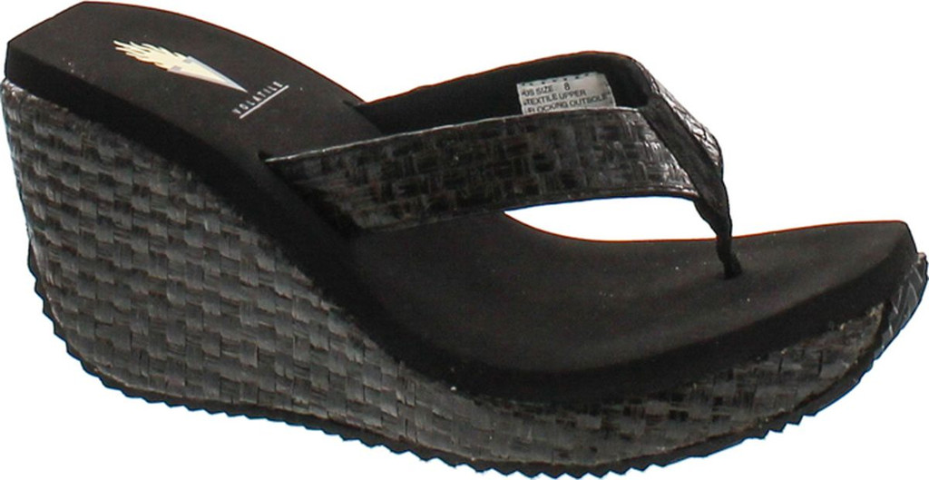 Volatile Womens Cha-Ching Wedge Sandal