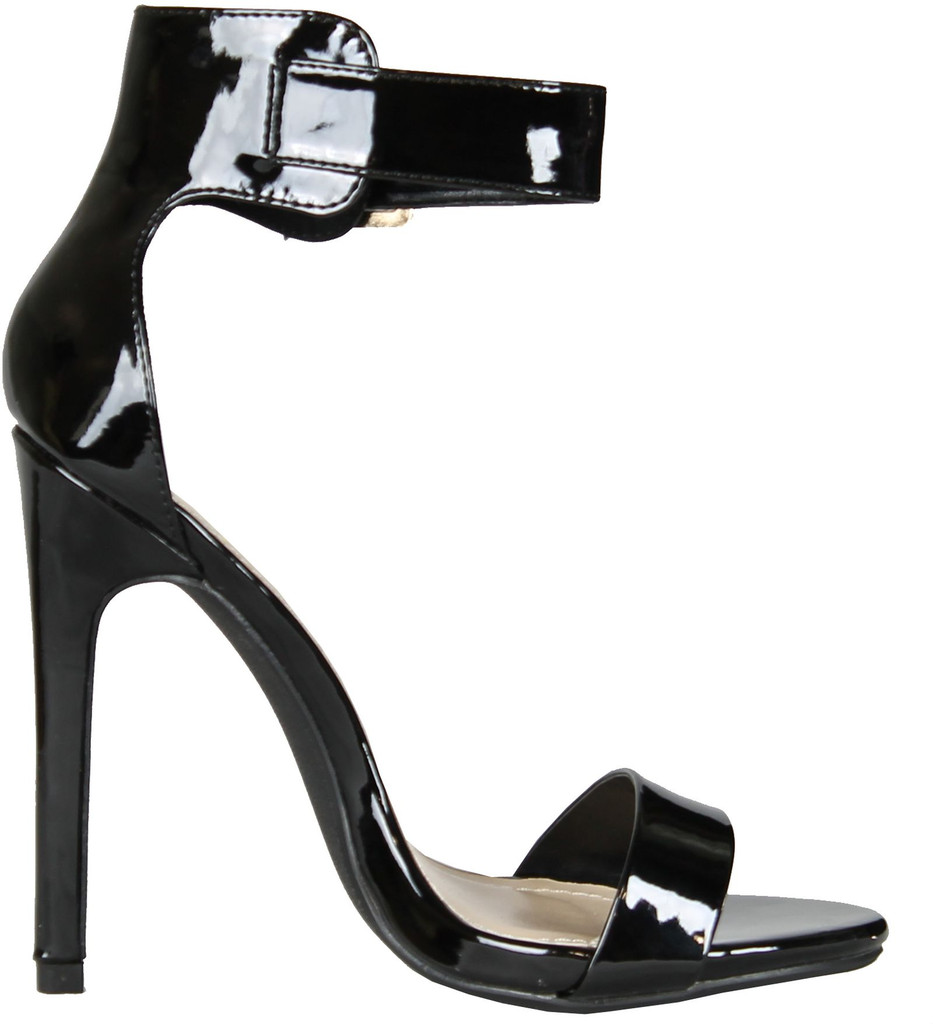 Delicious Canter Women Ankle Strap Open Toe Stiletto High Heel Dress Pumps Sandals