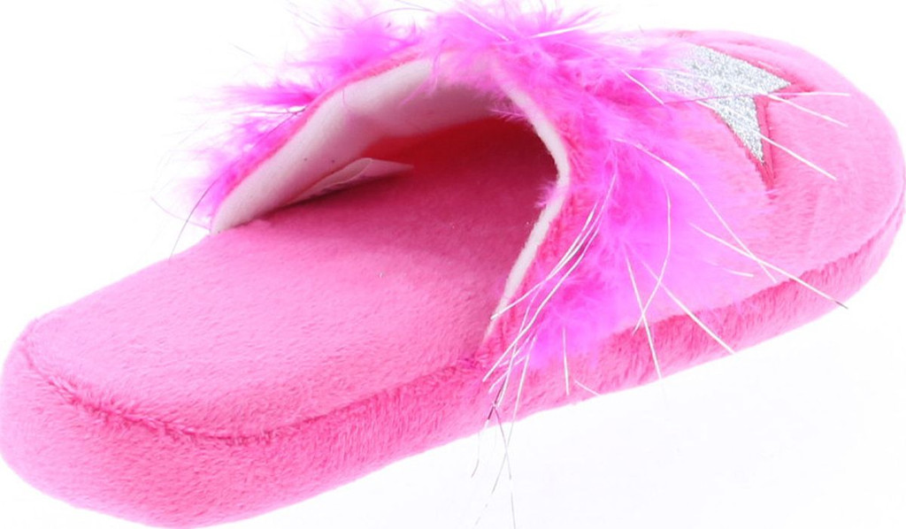 Static Footwear Girls Fashion Slip On Comfy Warm House Slippers