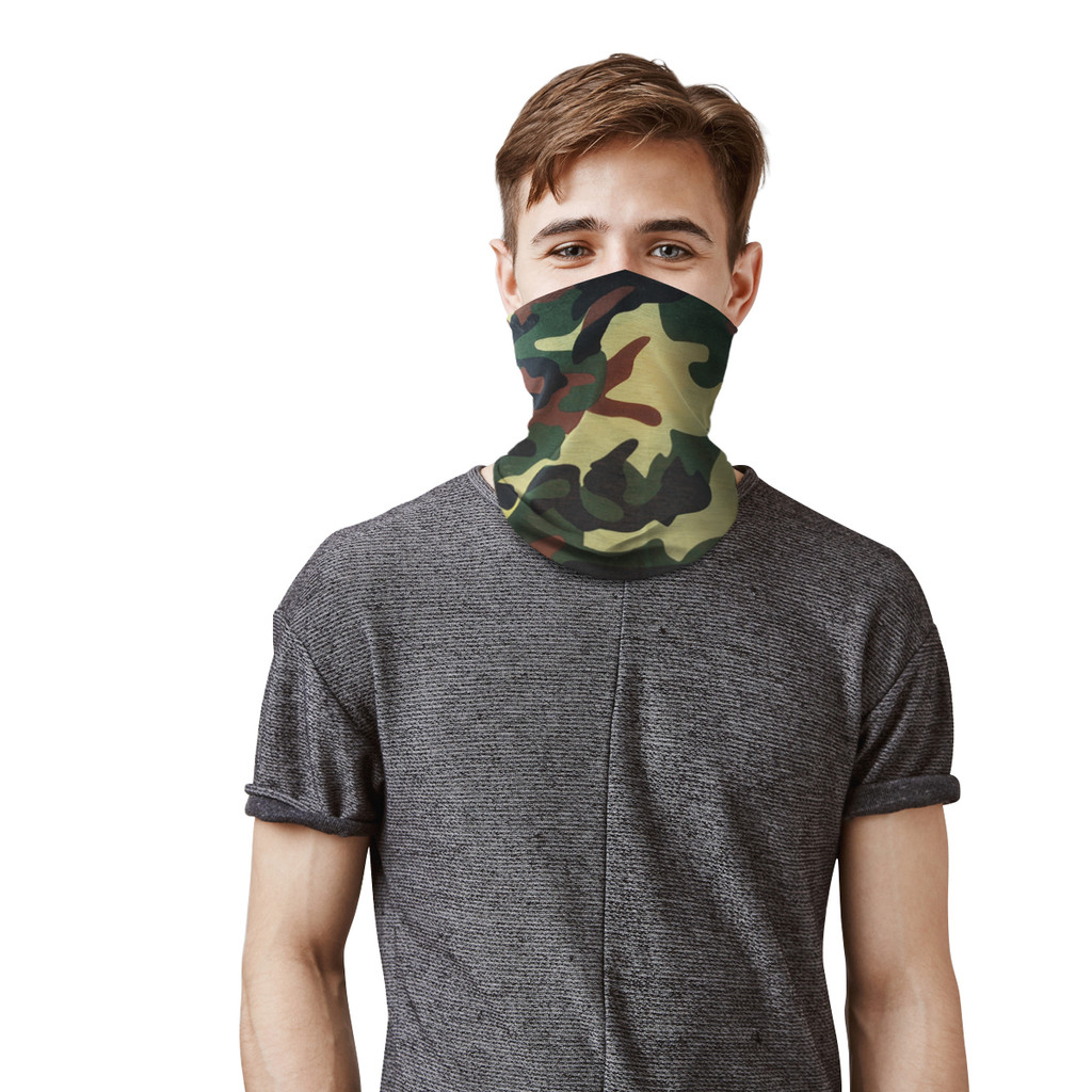 Adult Neck Gaiter Face Scarf/Neck Cover/Face Cover For Sun Dust Cycling Hiking Sports