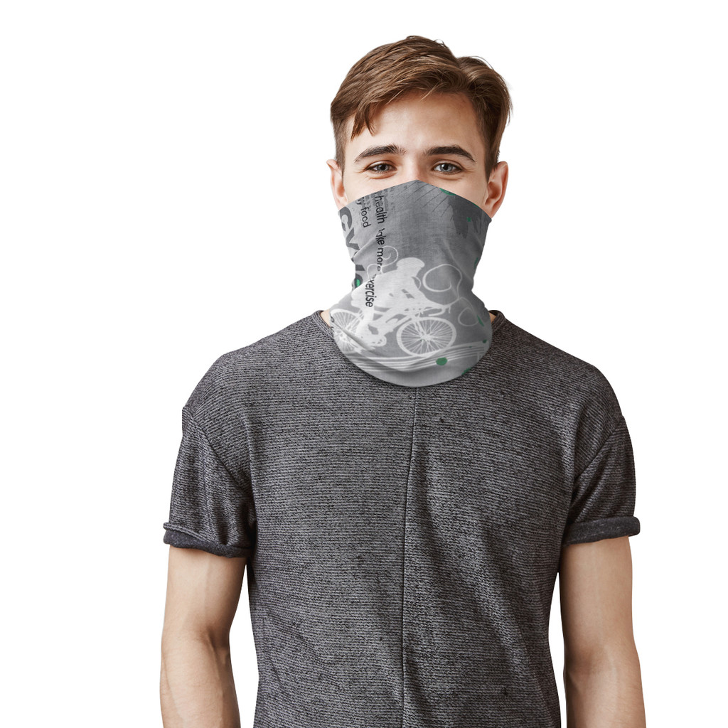 Adult Neck Gaiter Face Scarf/Neck Cover/Face Cover For Sun Dust Cycling Hiking Sports