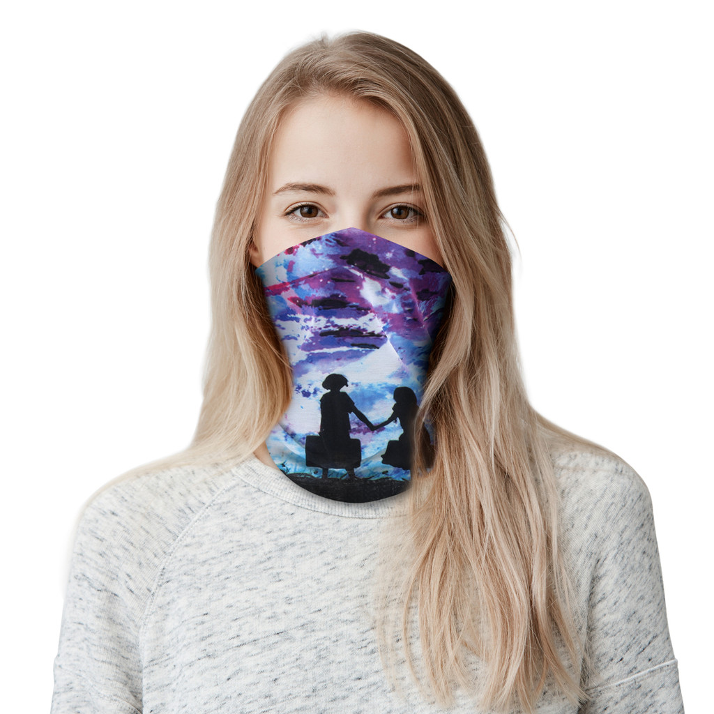 Adult Neck Gaiter Face Scarf/Neck Cover/Face Cover For Sun Dust Cycling Hiking Sports