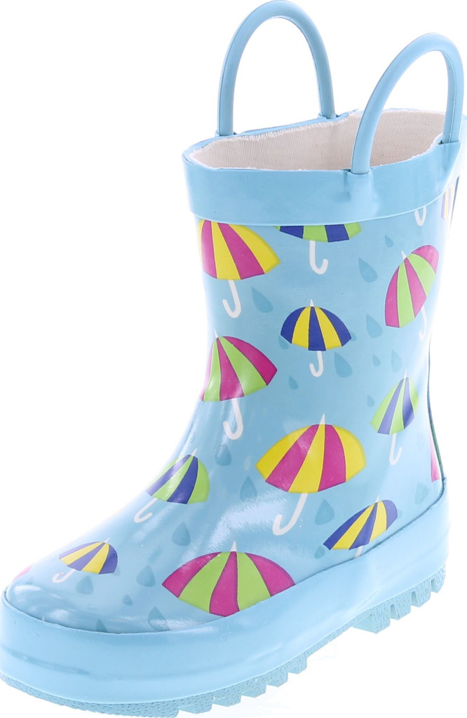 Static Footwear Kids Fashion Print Rain Boots