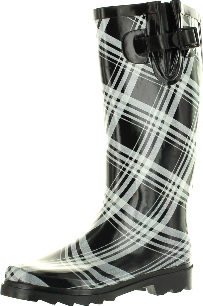 Static Footwear Womens Raindrops Fashion Waterproof Rainboots Many Colors And Designs