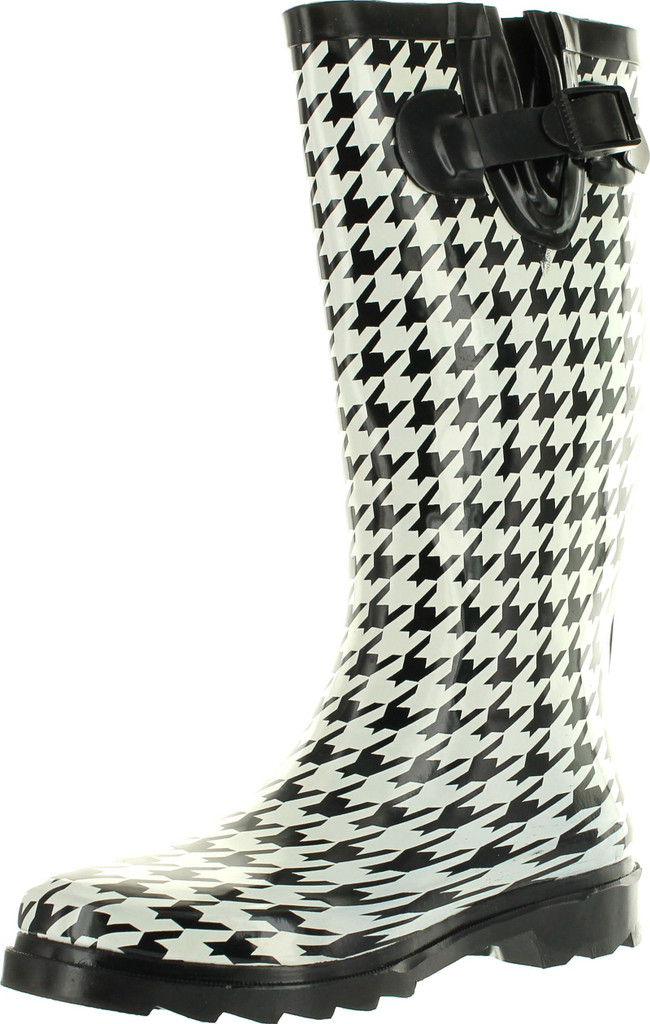 Static Footwear Womens Raindrops Fashion Waterproof Rainboots Many Colors And Designs