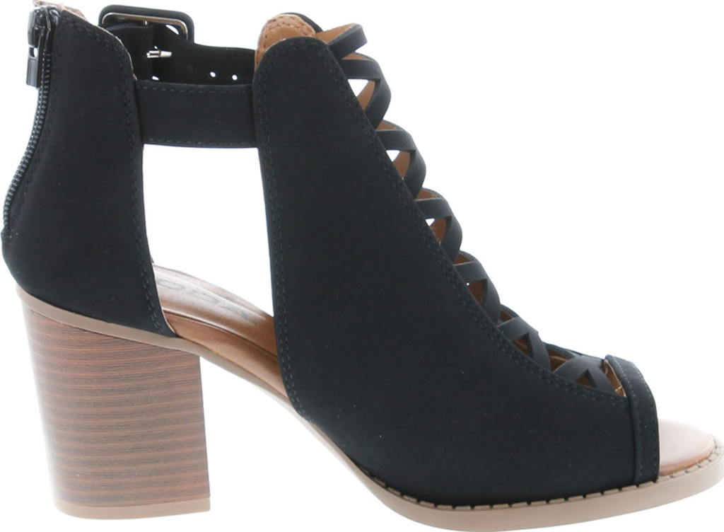 Soda Womens Fahsoin Aran Open Toe Heel Sandal