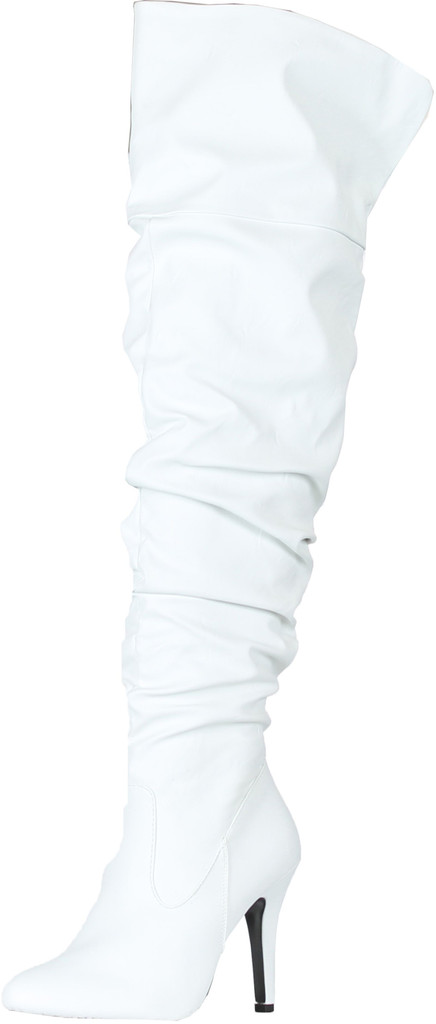 Forever Link Focus-33 36 Women's Fashion Stylish Pull On Over Knee High Sexy Boots