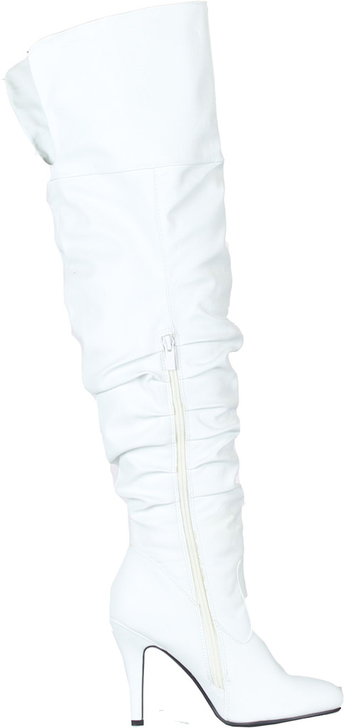 Forever Link Focus-33 36 Women's Fashion Stylish Pull On Over Knee High Sexy Boots