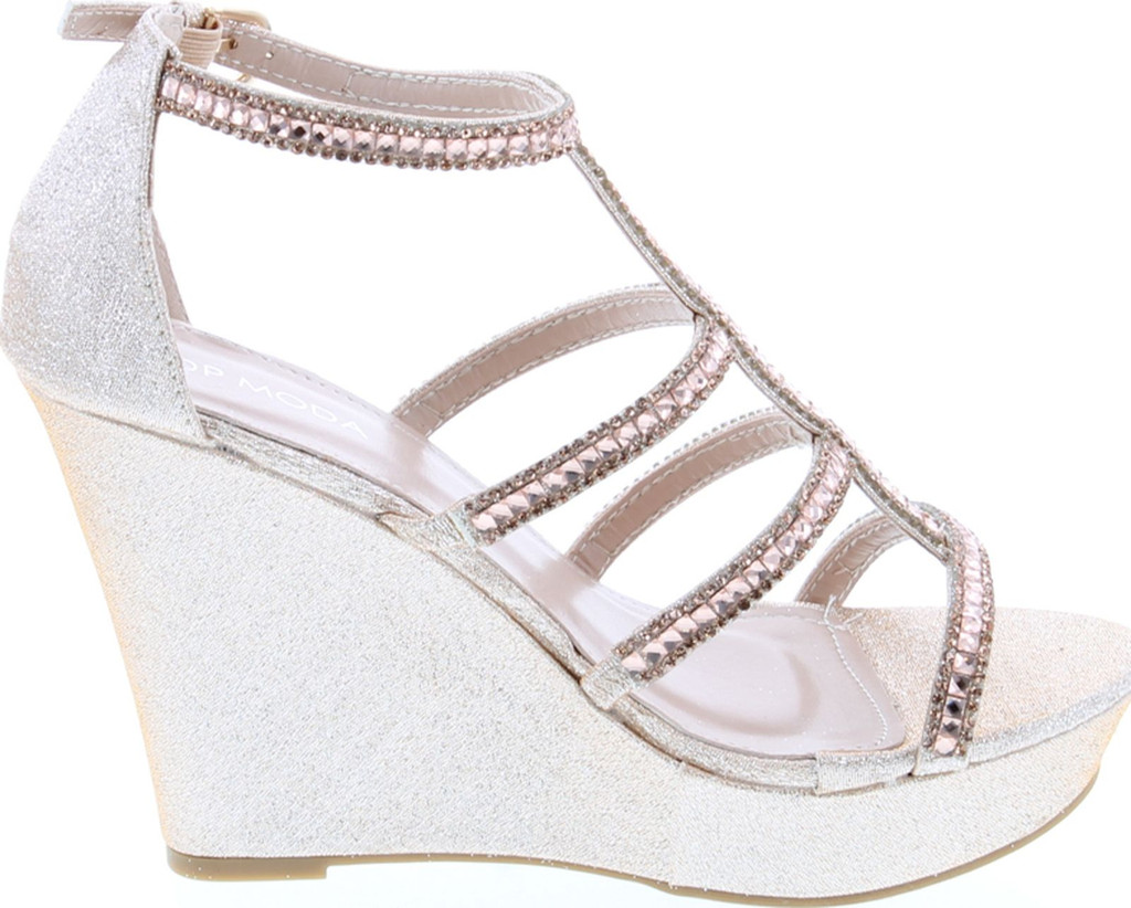 Top Moda Jessie-36 Women's Wedge Sandal