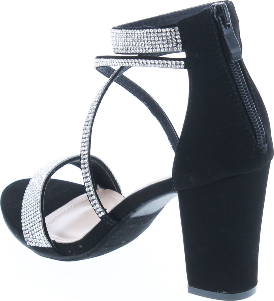 Top Moda Dressy/Formal Sandals High Heel Ankle Strap Open Toe Sandals