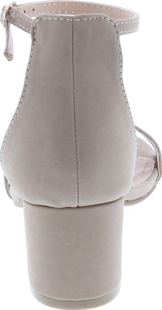 Top Moda Darcie-1 Women's Fashion Ankle Strap Chunky Low Heel Dress Sandal Shoes