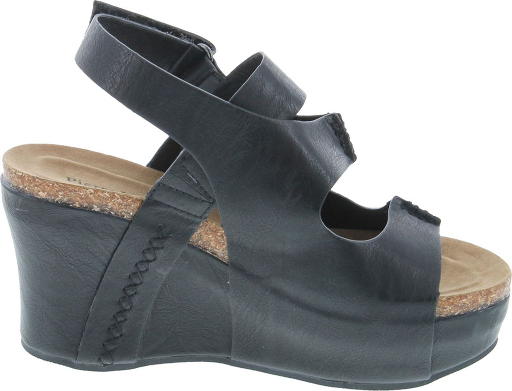 Pierre Dumas Hester-10 Women Low Wedge With An Adjustable Side Buckle