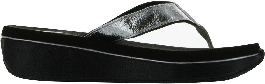 Volatile Women's Cafe Metallic Wedge Sandals Flip Flops