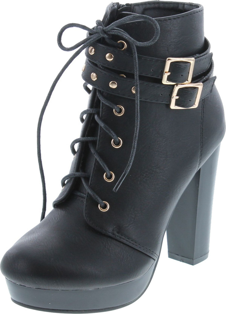 TOP Moda George-40 Ankle Wrap Boots