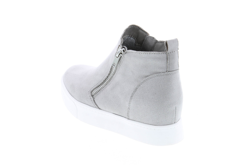 Soda Taylor Hidden Wedge Sole Booties Ankle Heels Sneaker Shoes Side Zipper
