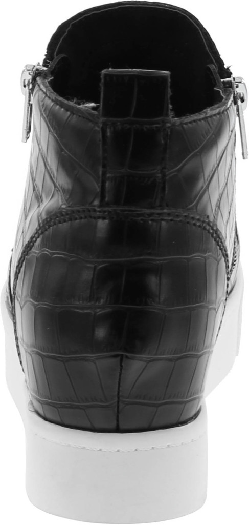 Soda Taylor Hidden Wedge Sole Booties Ankle Heels Sneaker Shoes Side Zipper
